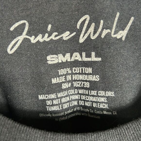 🔥🔥 “NEW” JUICE WRLD Legends Never Die Rap Music Concert Tee Sz Small - PERFECT - Picture 6 of 6